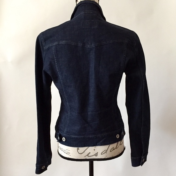 Levi’s Dark Blue Jean Jacket Size S - Picture 2 of 6